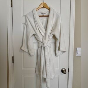 Stars Above Plush White Robe